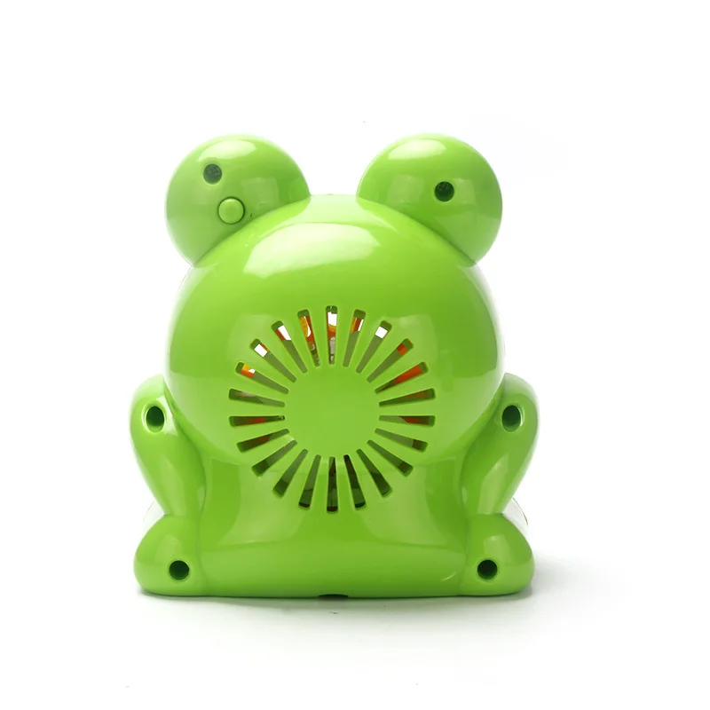 New Cute Frog Automatic Bubble Machine Gun Soap Bubble Blower Outdoor Kids Child juguetes brinquedos Toy for Kids 6