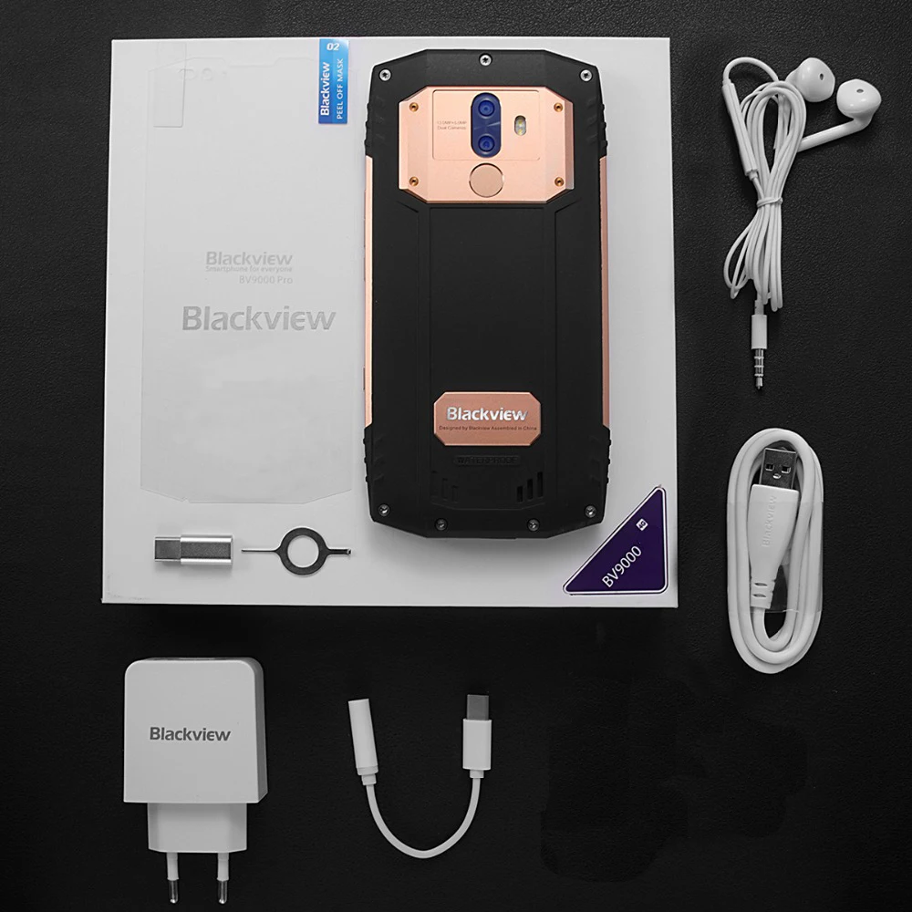 Blackview BV9000 5," IP68 водонепроницаемый смартфон 4 Гб+ 64 Гб Восьмиядерный 4180 мАч 13,0 МП 4G прочный ударопрочный мобильный телефон