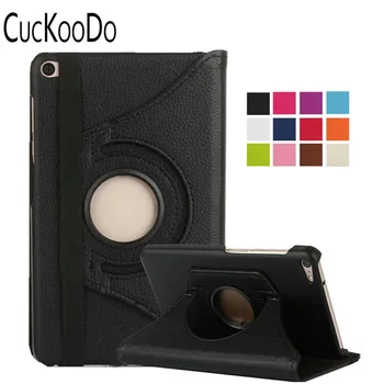 

CucKooDo 30Pcs/lot PU Leather 360 Degrees Rotating Stand Case Cover for Huawei MediaPad M3 8.4 Inch Tablet with sleep/wake