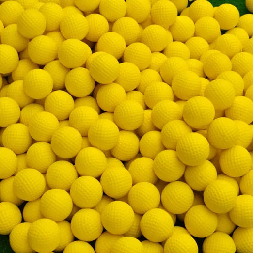 Golf PU ball yellow