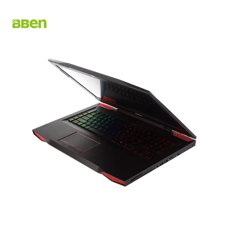 BBEN G17 Ноутбук игровой Тетрадь портативный компьютер Windows 10 Intel I7 7700HQ Nvidia GDDR5 32G RAM +