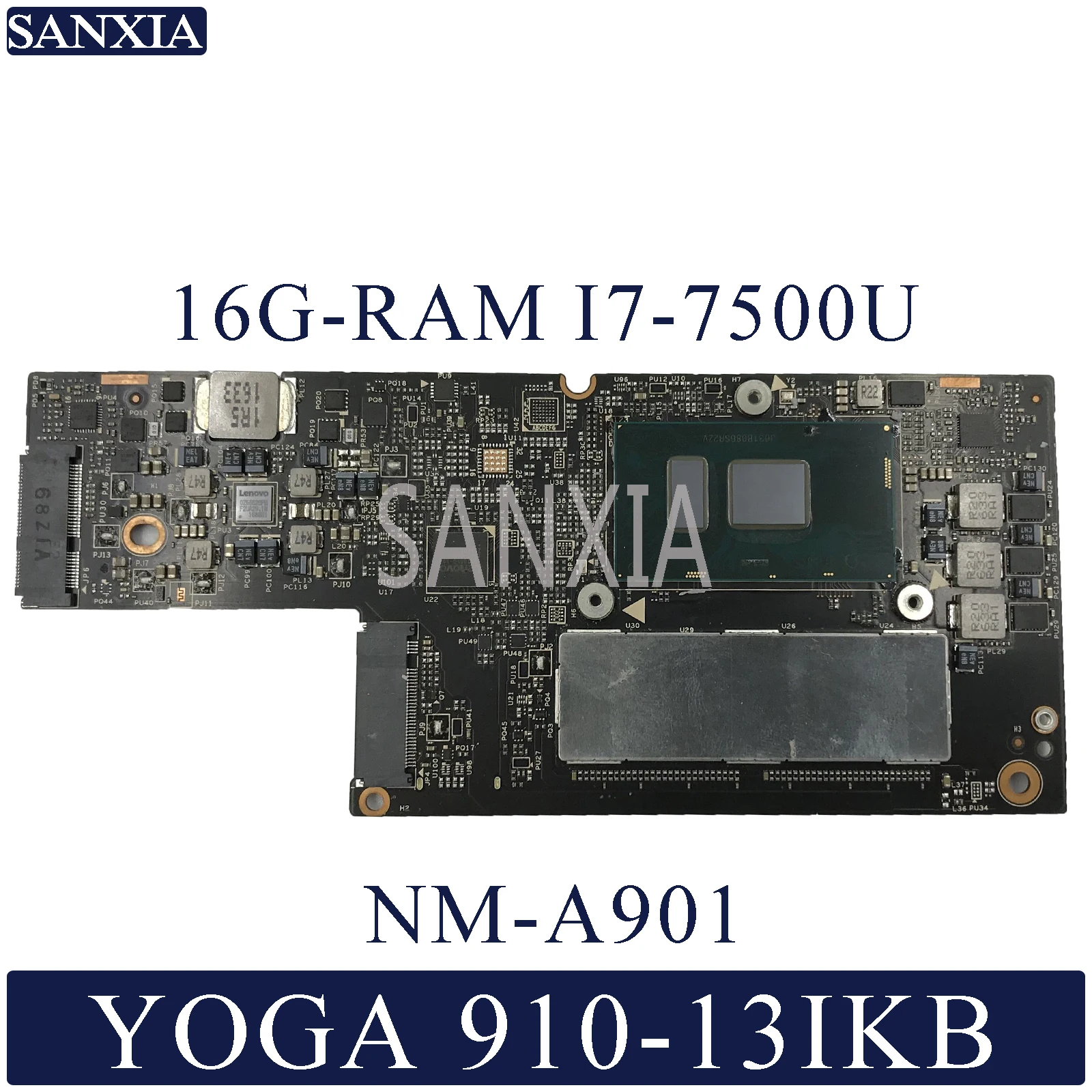 ★ KEFU NM-A901 материнская плата для ноутбука Lenovo YOGA 5 Pro 910-13IKB оригинальная материнская пла ✔