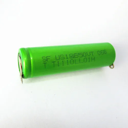 2pcs Original SF US18650VT 3.7V 1200mah Rechargeable Li polymer battery ...