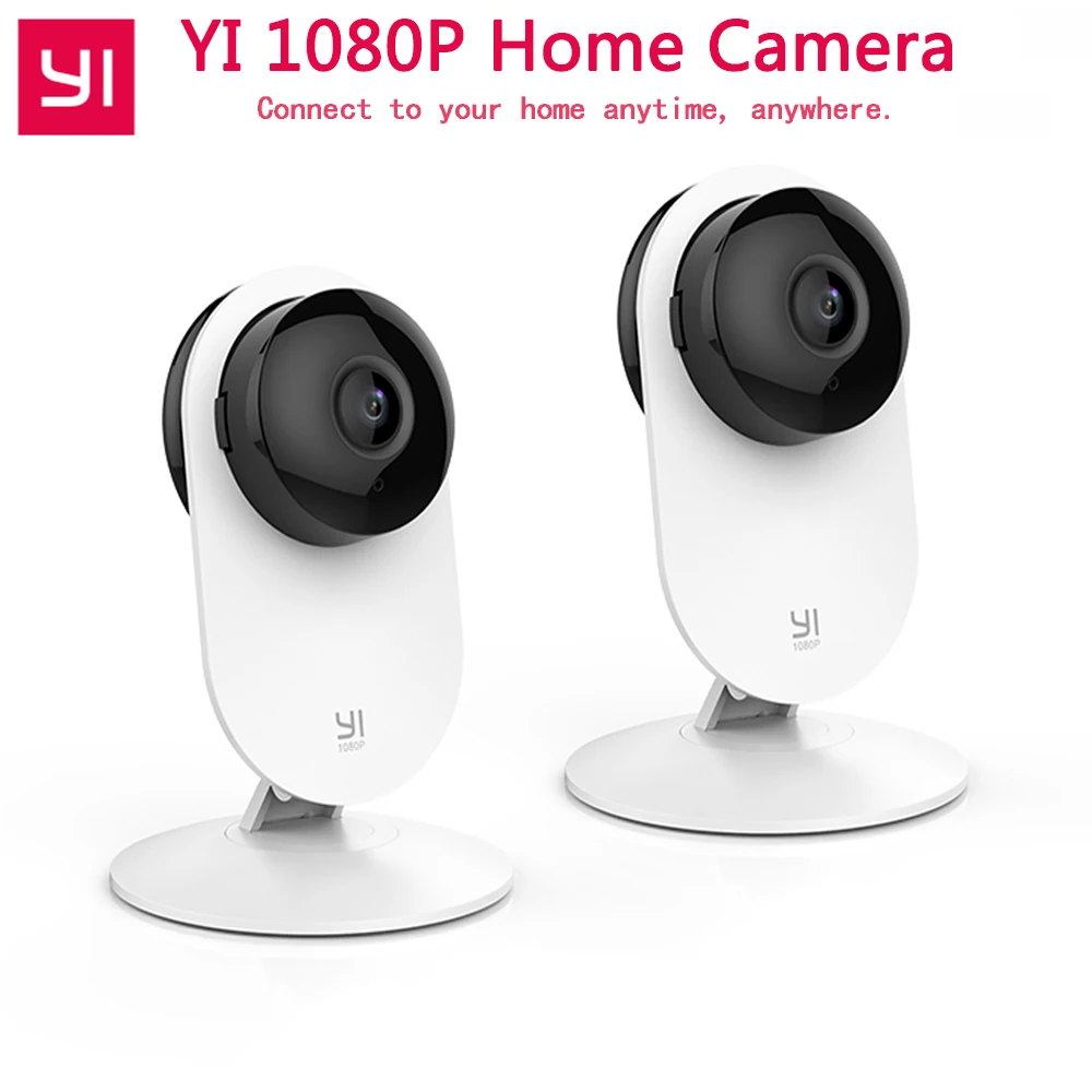 

2PCS YI 1080P Home Camera IP Camera Baby Monitor Wireless Security Camera Xiaomi yi Wifi Surveillance Webcam YI Cloud Camera