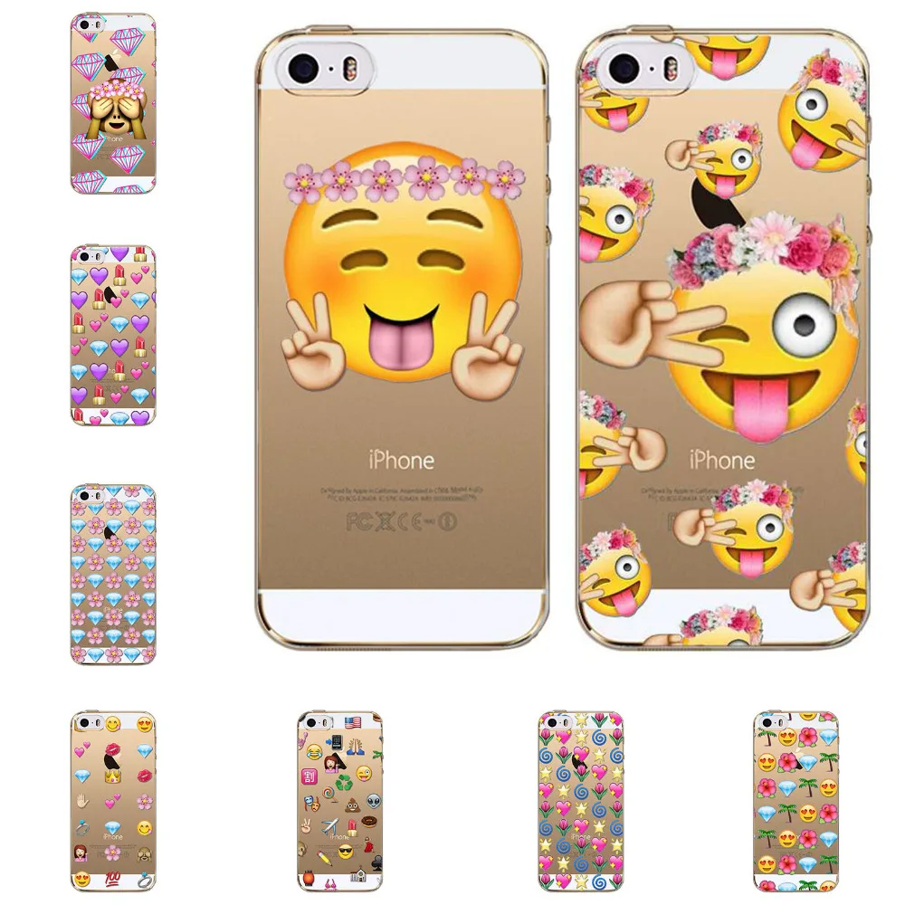 Achetez en Gros Cas iphone 5S emoji singe en Ligne à des