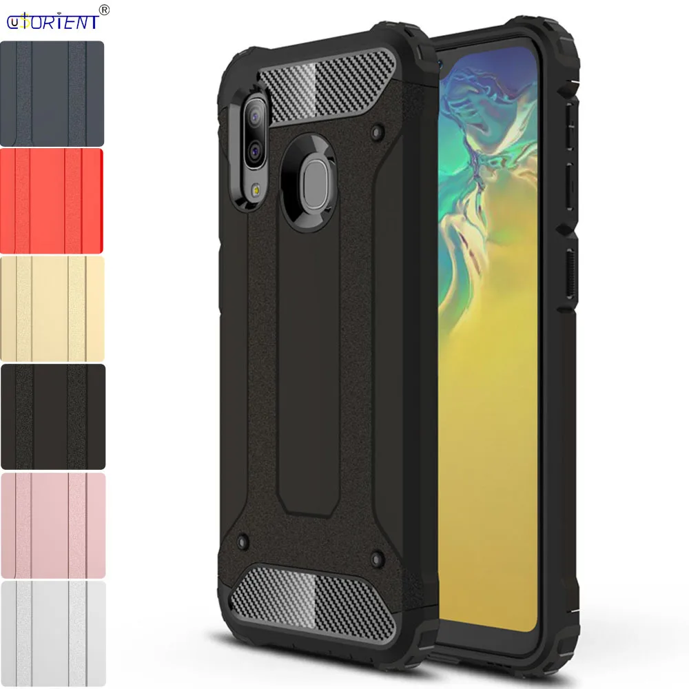 

Hybrid Armor Case for Samsung Galaxy Jean2 A20e Shockproof Full Cover Jean 2 SM-A202K SM-A202F/DS Bumper Cases SM A202K A202F/DS