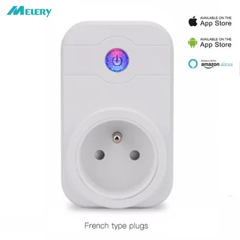 

Smart WiFi Plug Power Socket Adapter EU/US/UK Outlet Remote Voice Control Homekit for Amazon Echo Alexa Google Home Assistant