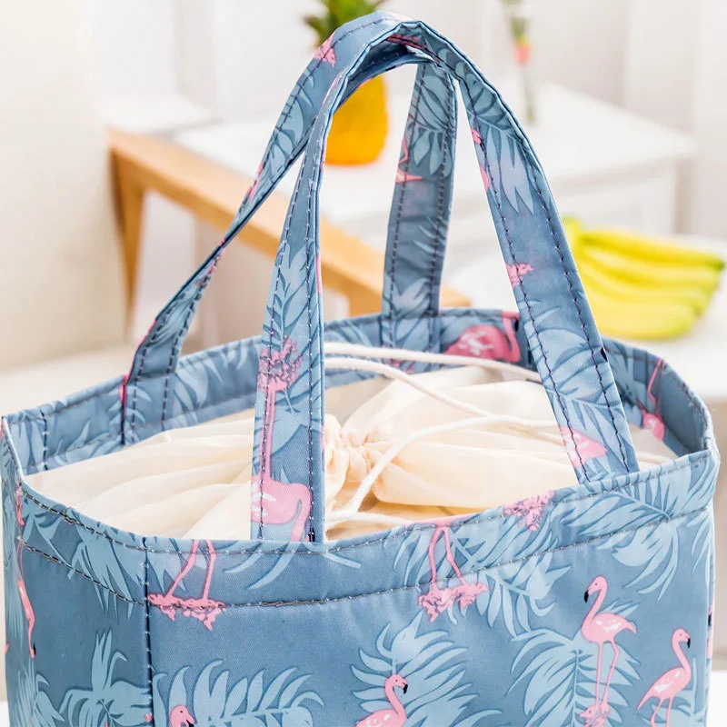 Baby Feeding Milk Bottle Insulation Bag Flamingo Infant Food Breast Milk Warmer Bags Portable Toddler Meal Lunch Tote BB5101 (5)