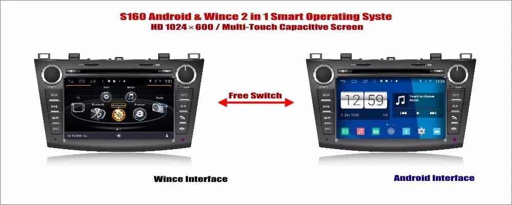 Flash Deal Liandlee Car Android Multimedia Stereo For Mazda 3 / VX-1 2010~2013 Radio CD DVD Player GPS Nav Navi Map Navigation Audio Video 9