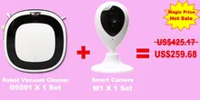 Wi-fi Детские Pet Монитор Камеры и Автоматическая перезарядка Робот Пылесос D5501 Влажная и Сухая Швабра подметания вакуумный