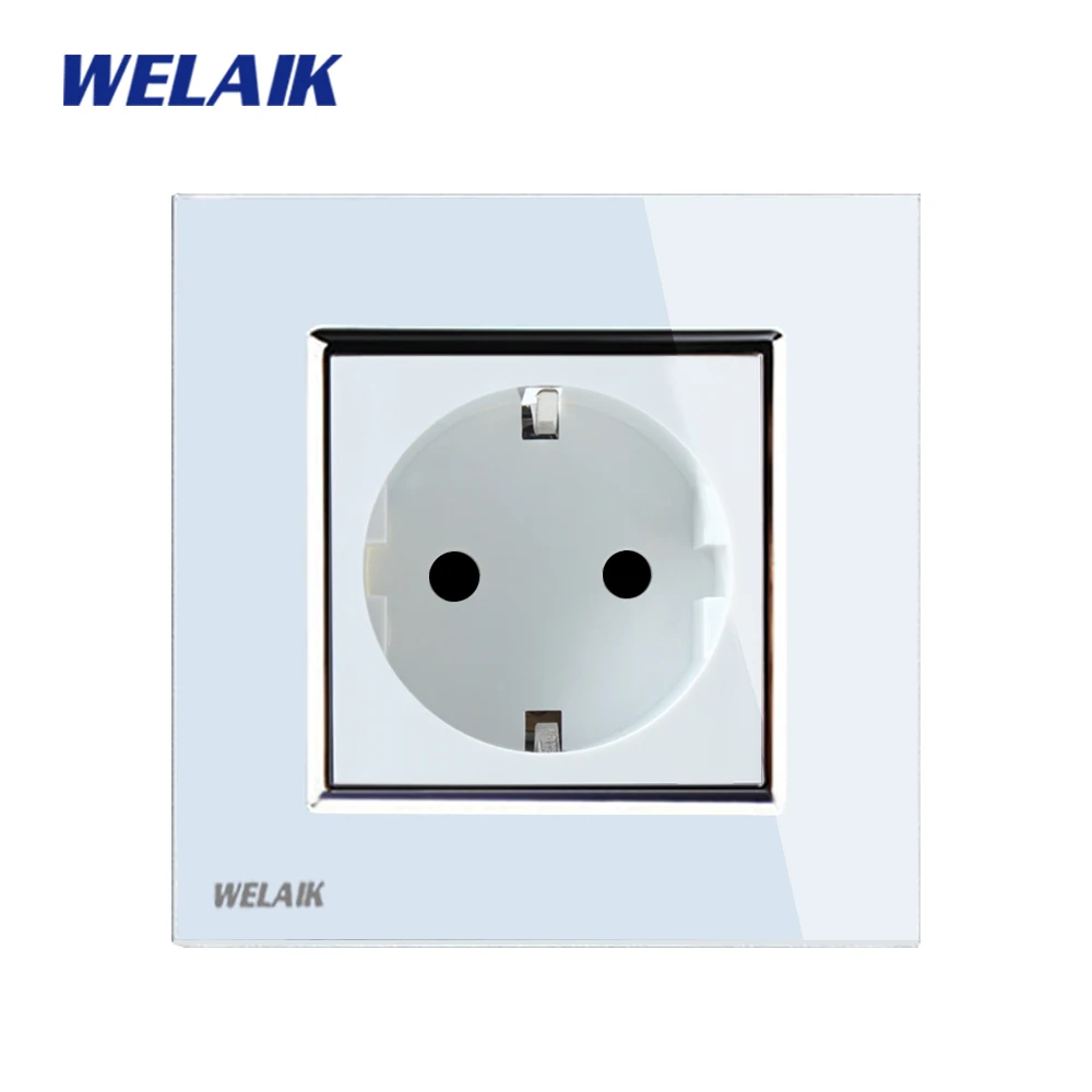 Buy WELAIK EU Wall Socket European Standard Power