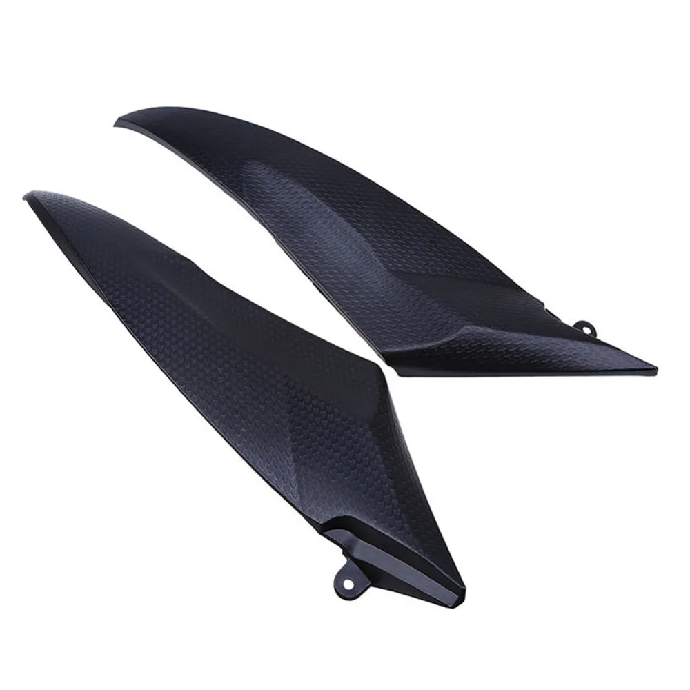 Black Unpainted Fairing Parts Tank Side Fairing Panel Gas Tank Cover For Yamaha 2006-2007 YZF R6 YZF-R6 2006 2007 R6 06 07