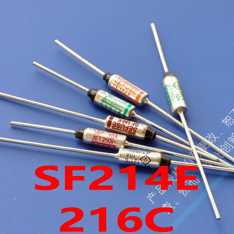 (200 шт./лот) Термопредохранитель Microtemp Cut SF214E 216C SEFUSE 216 градусов Цельсия. |