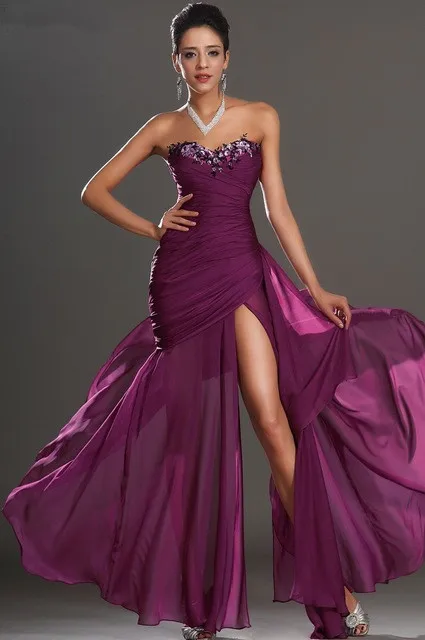 Free-Shipping-New-Design-Gorgeous-Strapless-Sweetheart-Neckline-High-Split-Appliqued-Chiffon-Evening-Dress.jpg_640x640