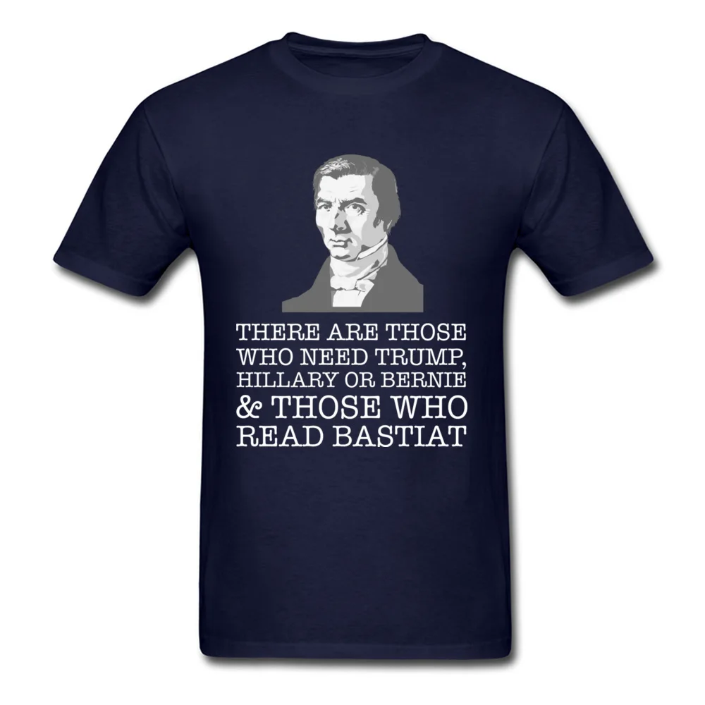 frederic bastiat funny libertarian T-Shirt_navy