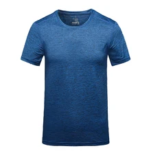 Мужская спортивная одежда для активного бега, футболки с короткими рукавами, быстросохнущие футболки для тренировок, мужские футболки для тренажерного зала, спортивная одежда для кемпинга и пеших прогулок