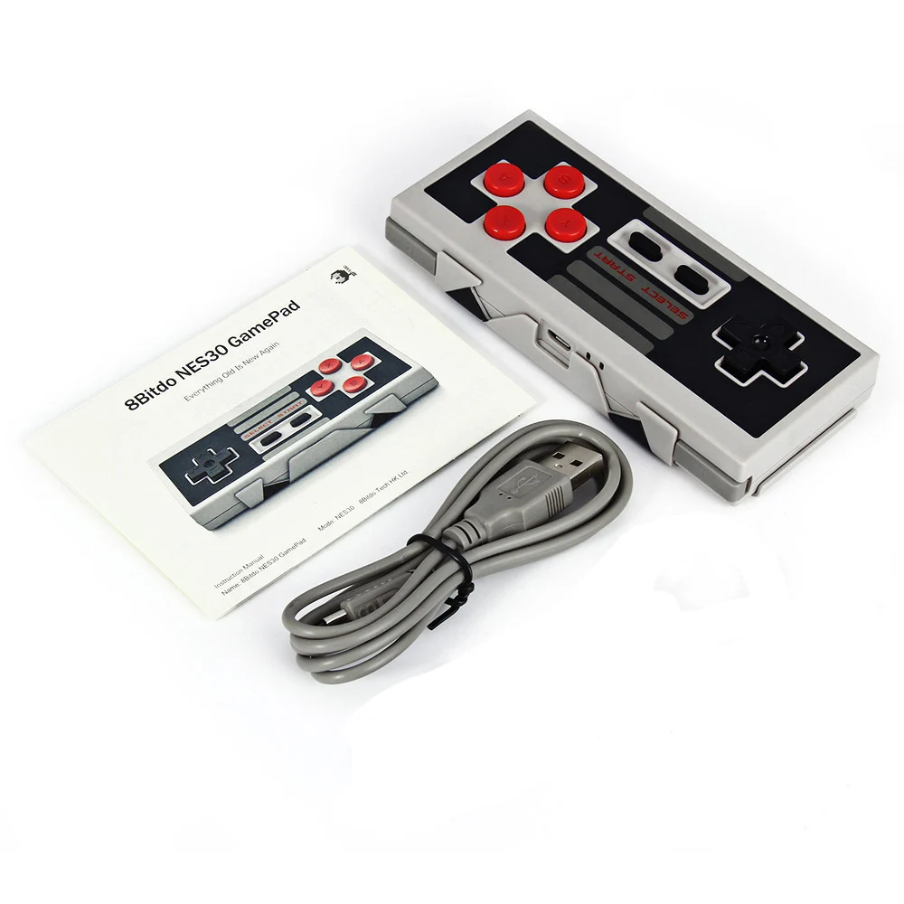 8Bitdo NES30 Classic Edition контроллер wii беспроводной набор с Bluetooth ретро приемником Мини Переключатель поддержки Joy-Cons