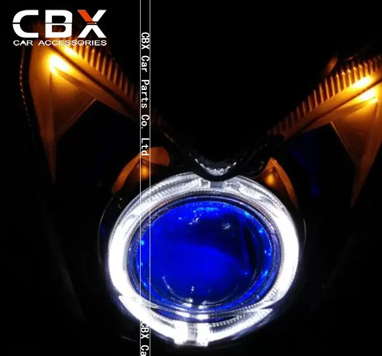 led angel eye halo ring for bixenon projector lens mask 15