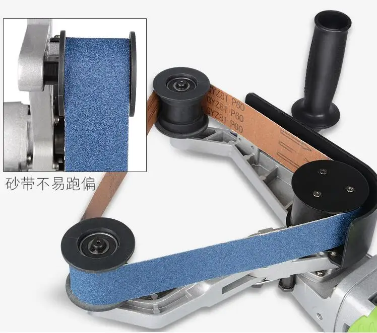 110V/220V Tube Belt Sanders Polisher handheld Electrical Stainless Steel sander polisher