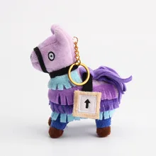 Новая игровая плюшевая игрушка Llama, брелок для ключей, мягкая игрушка Llama, аксессуары для ключей, сумки, подарки для детей, игра Ps4, Прямая поставка