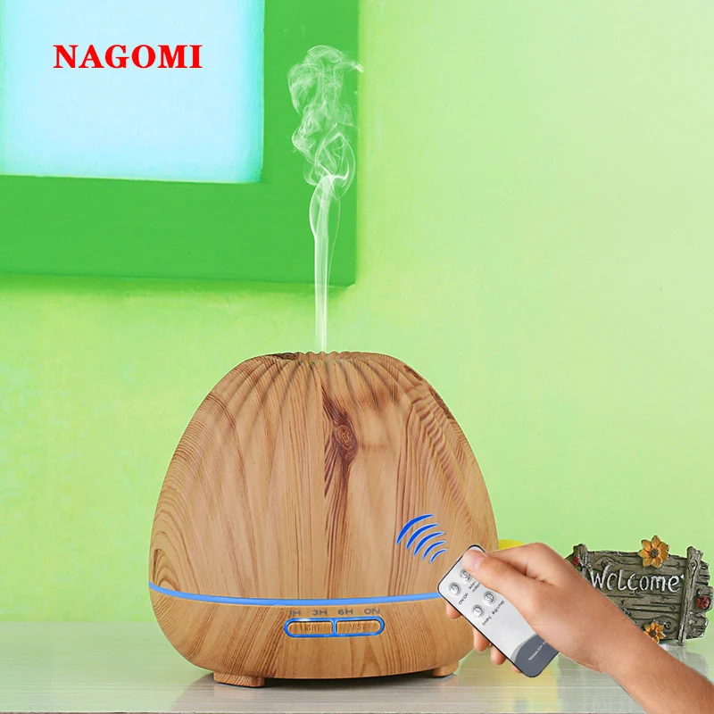 

300ML Ultrasonic Air Humidifier Rugby Mist Maker Aromatherapy Essential Oil Diffuser With 7 Colorful LED Light For Home Office
