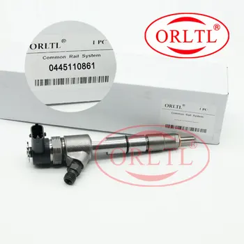 Best ORLTL Common Rail Spray Gun Nozzle 0445110861 Diesel Spare Parts Injector Assy 0 445 110 861 Fuel Injection Nozzle 0445 110 861