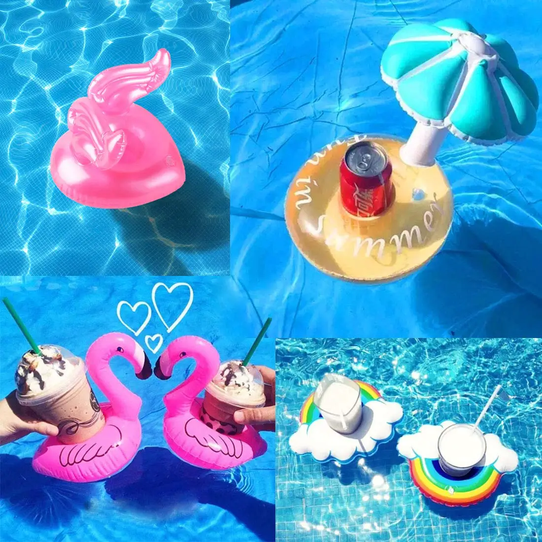 1 шт. надувной круг детский поплавок Фламинго надувной плавающий круг Единорог плавающий для бассейна детское сиденье Air Mattresse аксессуары