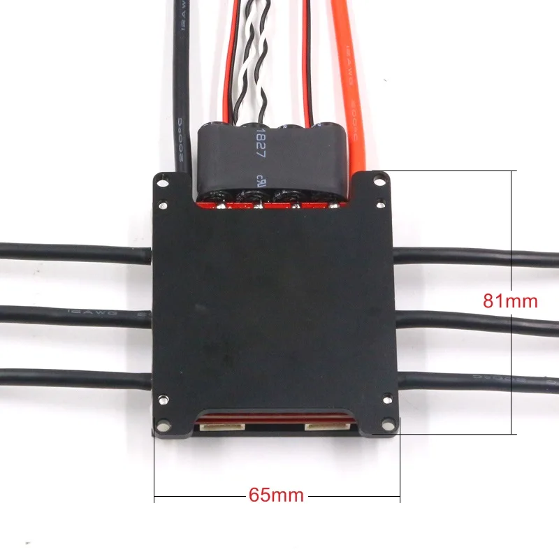 1 шт. ROV подводный двигатель бесщеточный ESC DIY скейт доска 120A двойной приводной 3-6S электрический регулятор скорости 24 В Высокое напряжение