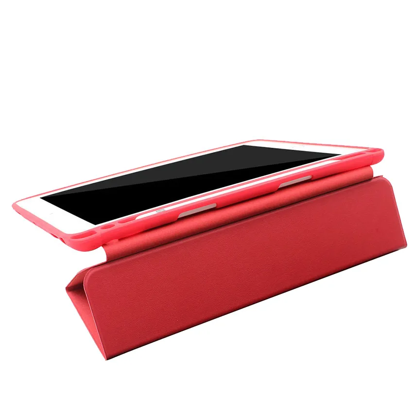 PU Leather Case for Apple iPad Pro 10.5 Flip Stand Smart Cover with Pencil Holder Slot Tablet Protective Case for iPad Pro 12 (4)