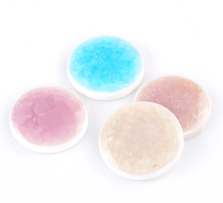 

DoreenBeads Ceramics Dome Seals Cabochons Embellishments Findings Round Flatback Mixed 23mm( 7/8") Dia, 1 Piece new