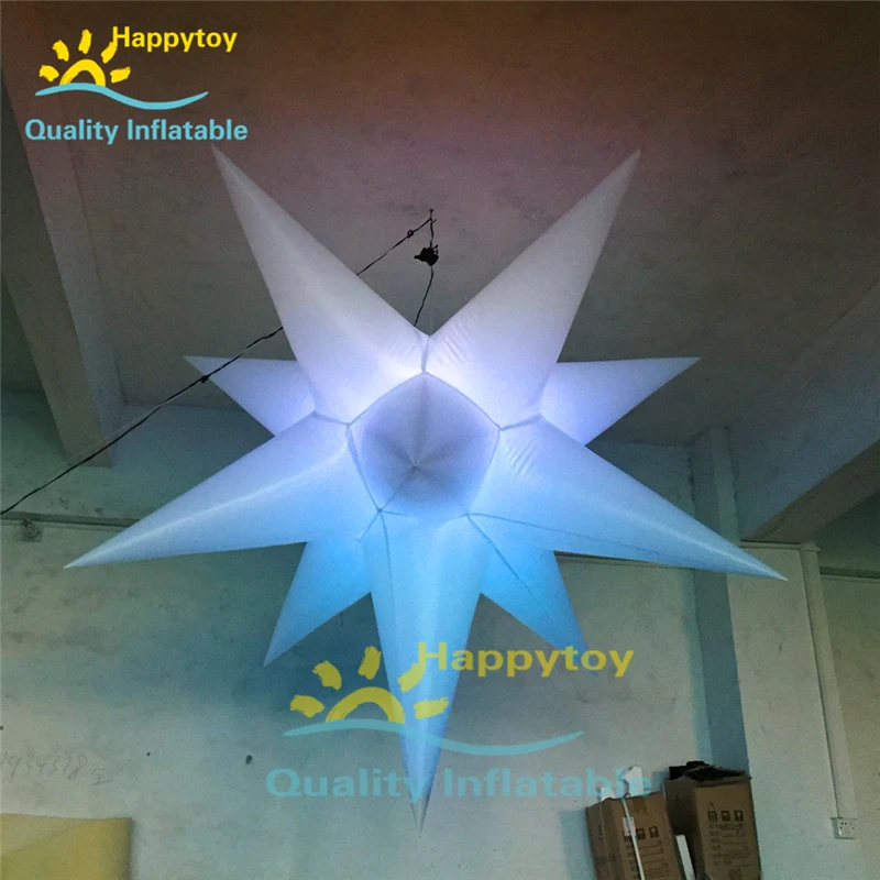 Inflatable Lighting Star Multi-Color Display For Party/Club/Event/Stage/Wedding 