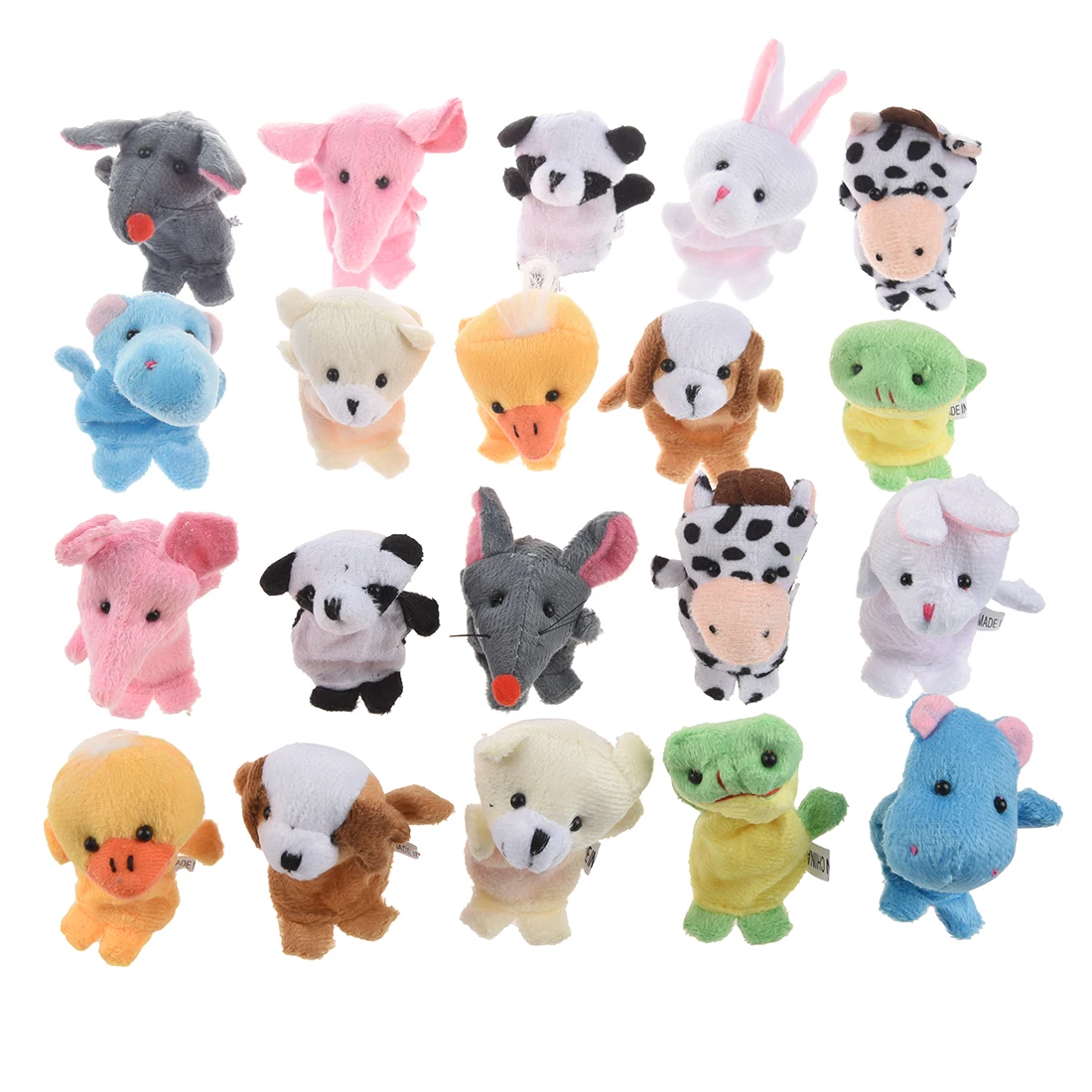 Animal Fingers Puppets for children (2 * 10) (20 pieces)in