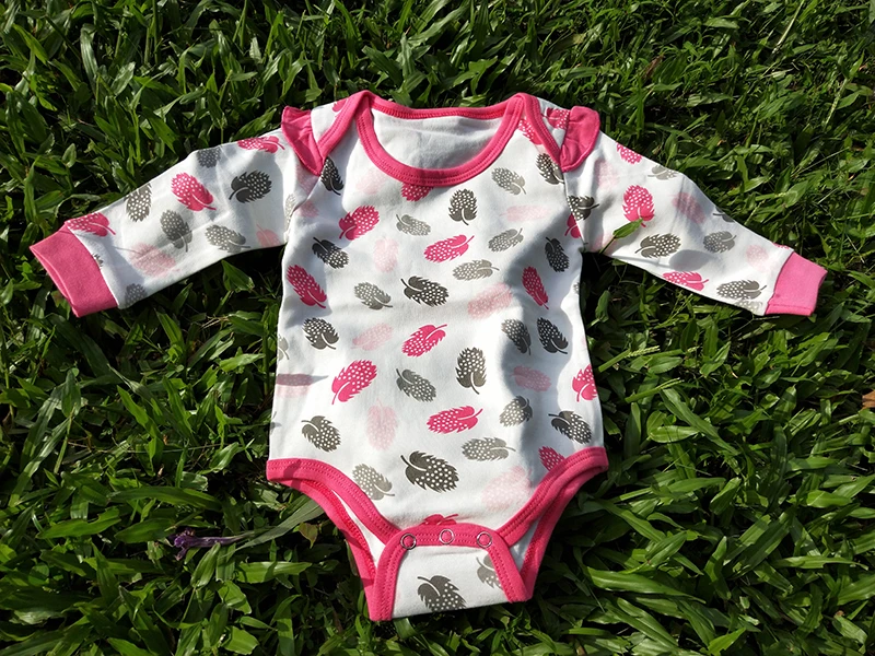 

O-Collar Autumn Girls Jumpsuit Cute Cotton Leafs Baby Rompers Clothes Newborn Baby Girl Clothing Long Sleeve Infant Costumes