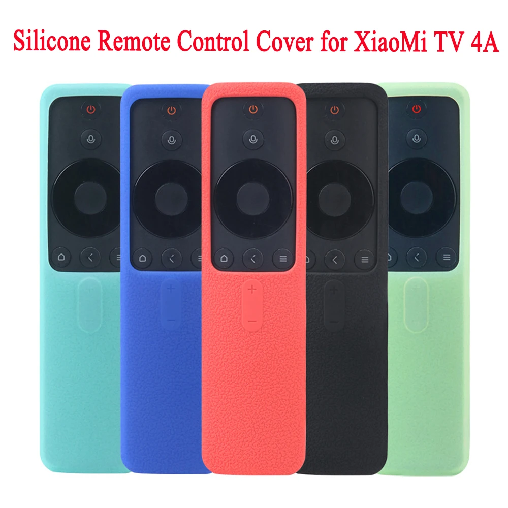 

Silicone Remote Control Cover Protective Soft Scratch proof Anti-skip Case for XiaoMi TV 4A Wireless Bluetooth Remote Cover