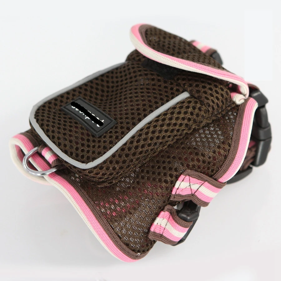 Fashion Sports Pet Dog Backpack Luxury Mesh Pink Coffee Puppies Small Animals School Bag With Leash Set For Chihuahua Yorkshire