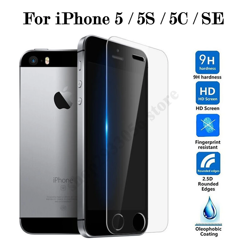Защитное стекло для iPhone SE 5S 5SE 5 5C C5 S5 | Мобильные телефоны и аксессуары