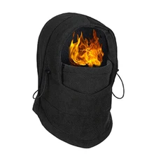 Наружная велосипедная маска для всего лица ветрозащитная зимняя теплая шапка шарф головной убор Тепловая флисовая крышка Лыжная Шапка Кепка для велосипедного туризма для мужчин и женщин