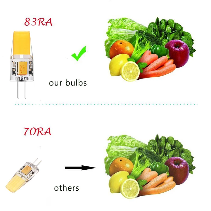 6 шт./лот G4 Светодиодный светильник 12 В AC DC 3 Вт COB светодиодный G4 светильник 360 Угол луча без мерцания теплый натуральный холодный белый заменить 30 Вт галогенная лампа