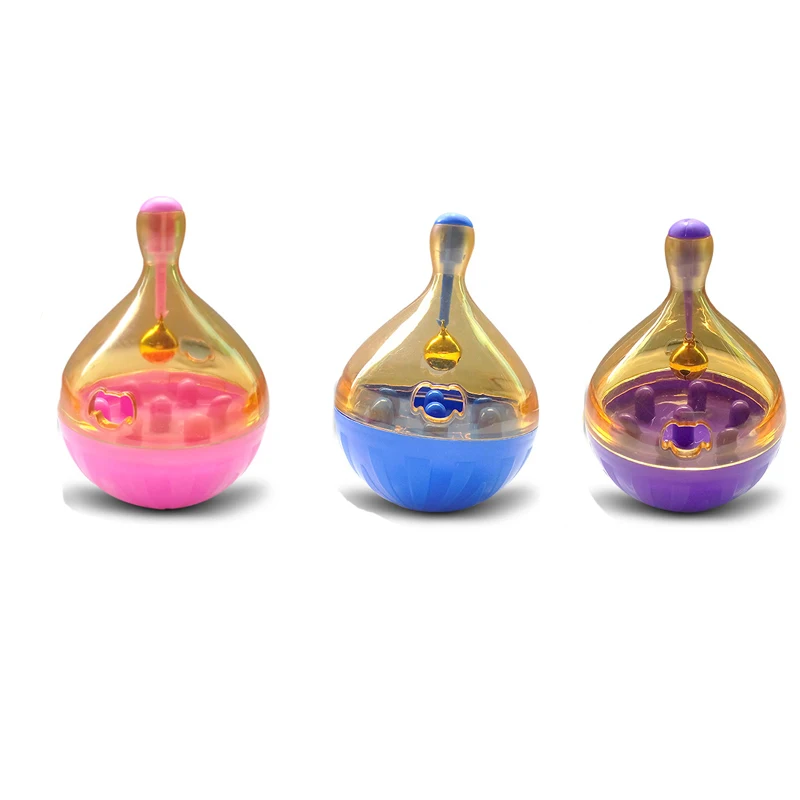 

Cat Dog Feeder Bowl Tumbler Leakage Food Ball Interactive Leakage Toys Puzzle Shaking Chewing Fun Bowls Pet Accessories PT5036