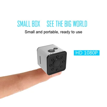 

Home Security Camera SQ13 Mini Camera HD 1080P Infrared Night Version Monitor Concealed Voice Recorder Mini DV Pet Camera