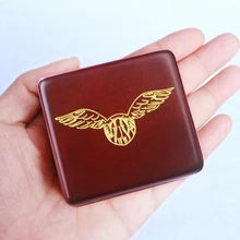 Резная деревянная музыкальная шкатулка Harri Рождественский подарок Поттер подарок, подарки на день Святого Валентина, подарок на день рождения