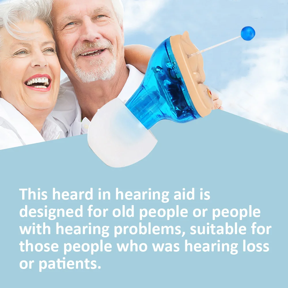 Мини-слуховые аппараты, невидимый внутренний слуховой аппарат, беспроводные слуховые аппараты, Регулируемый тон, Лучший усилитель звука, инструменты для ухода за ушами