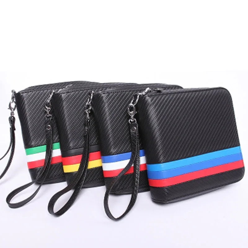 

Carbon fiber Germany France Italy flag 20 X 2 sides car CD package DVD disc holder CD case for BMW Mercedes-Benz Volkswagen Audi