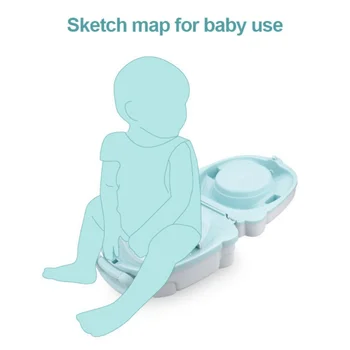 

Outdoor Tool Portable Unisex Travel Kids Potty Urinal For Boys And Girls Camping Car Travel For Potty Training Healthy Material