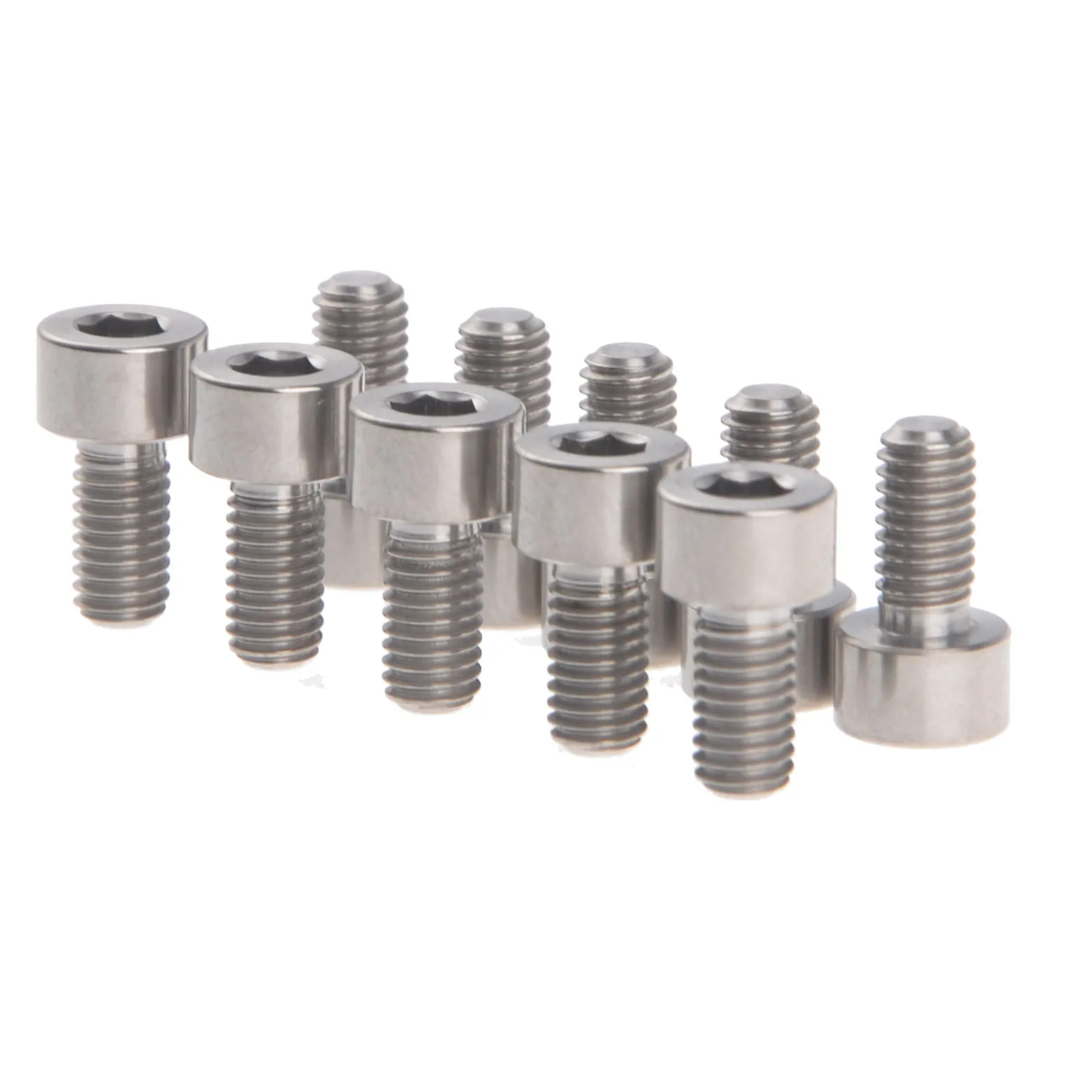 10 pcs/lot Bike Titanium Bolts Screws M5 x 10mm Disc Brake Kit Bicycle