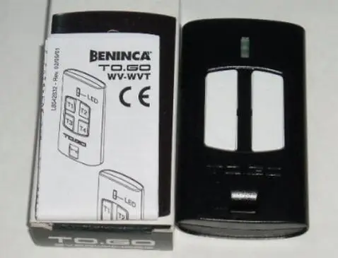 Replacement remote control for BENINCA TO.GO2WV remote Control 433,92Mhz rolling code seip 433 rc am replacement remote control 433 92mhz rolling code