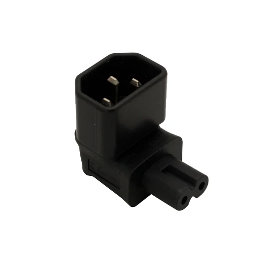 

IEC 320 C13 to C7 Power Adapter Female to Male F/M Plug Converter AC CONVERTER IEC C8 to C14