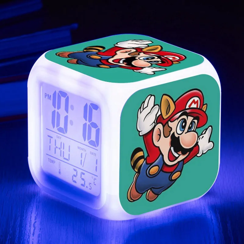super mario retro alarm clock instructions