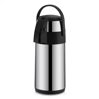 

3 Liter Stainless Steel Vacuum Insulated Airpot Coffee Dispenser Double Wall Vacuum Insulation With Pump Stays Cool