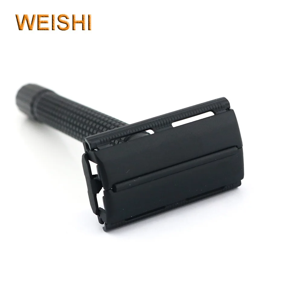 ماكينة حلاقة آمنة بشفرة مزدوجة الحلاقة الحلاقة الأسود دليل الحلاقة الكلاسيكية نمط النحاس طويل مكافحة زلة مقبض 9306-HL WEISHI 1 قطعة/الوحدة جديد ماكينة حلاقة آمنة بشفرة مزدوجة الحلاقة الحلاقة الأسود دليل الحلاقة الكلاسيكية نمط النحاس طويل مكافحة زلة مقبض 9306-HL WEISHI 1 قطعة/الوحدة جديد